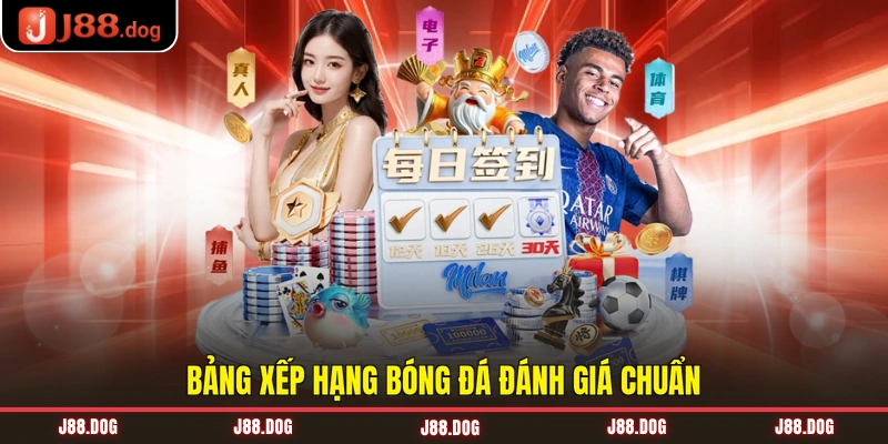 Bảng xếp hạng bóng đá đánh giá chuẩn