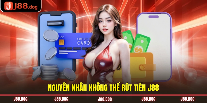 Nguyên nhân không thể rút tiền J88